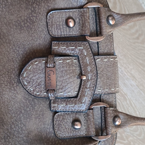 Guess brown faux leather purse - Picture 3 of 6